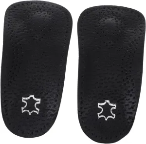 1Pair Comfortable Foot Arch Pads Invisible Half Shoe Insoles for Support Durable Shock Absorption Breathable Cushions for Running Hiking Unisex Design