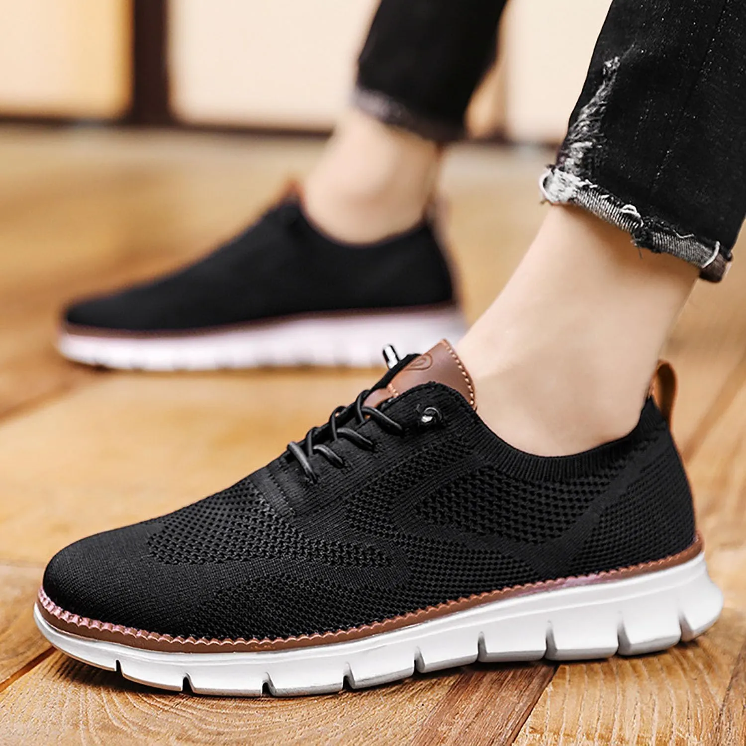 2025 New Breeze Shoes for Men, Breeze Shoe Urban Ultra Comfortable Shoes Breathable Arch Support Shoe