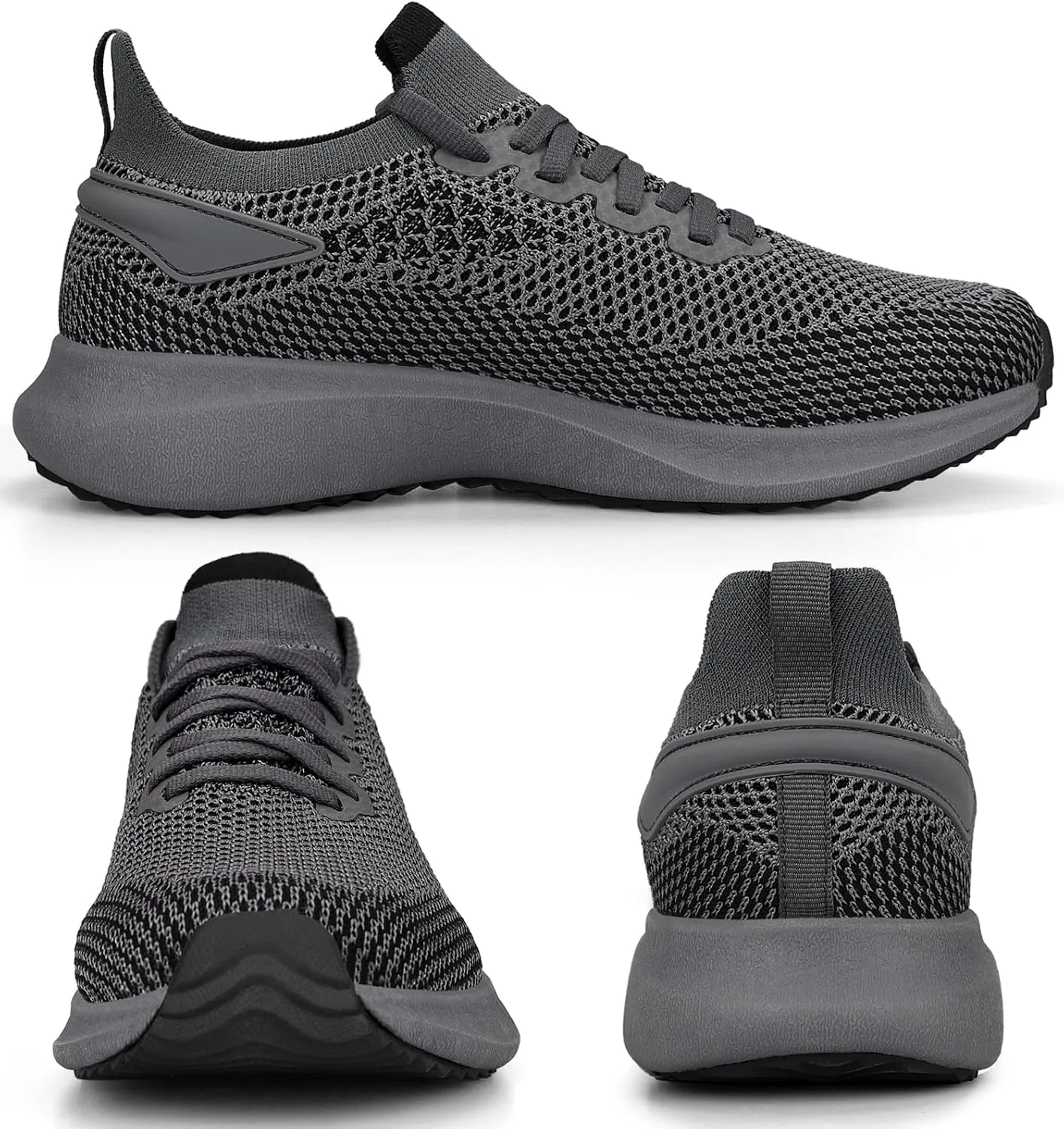 Abboos Women's Non Slip Gym Workout Shoes, Lightweight Breathable Tennis Shoes, Mesh Walking Sneakers