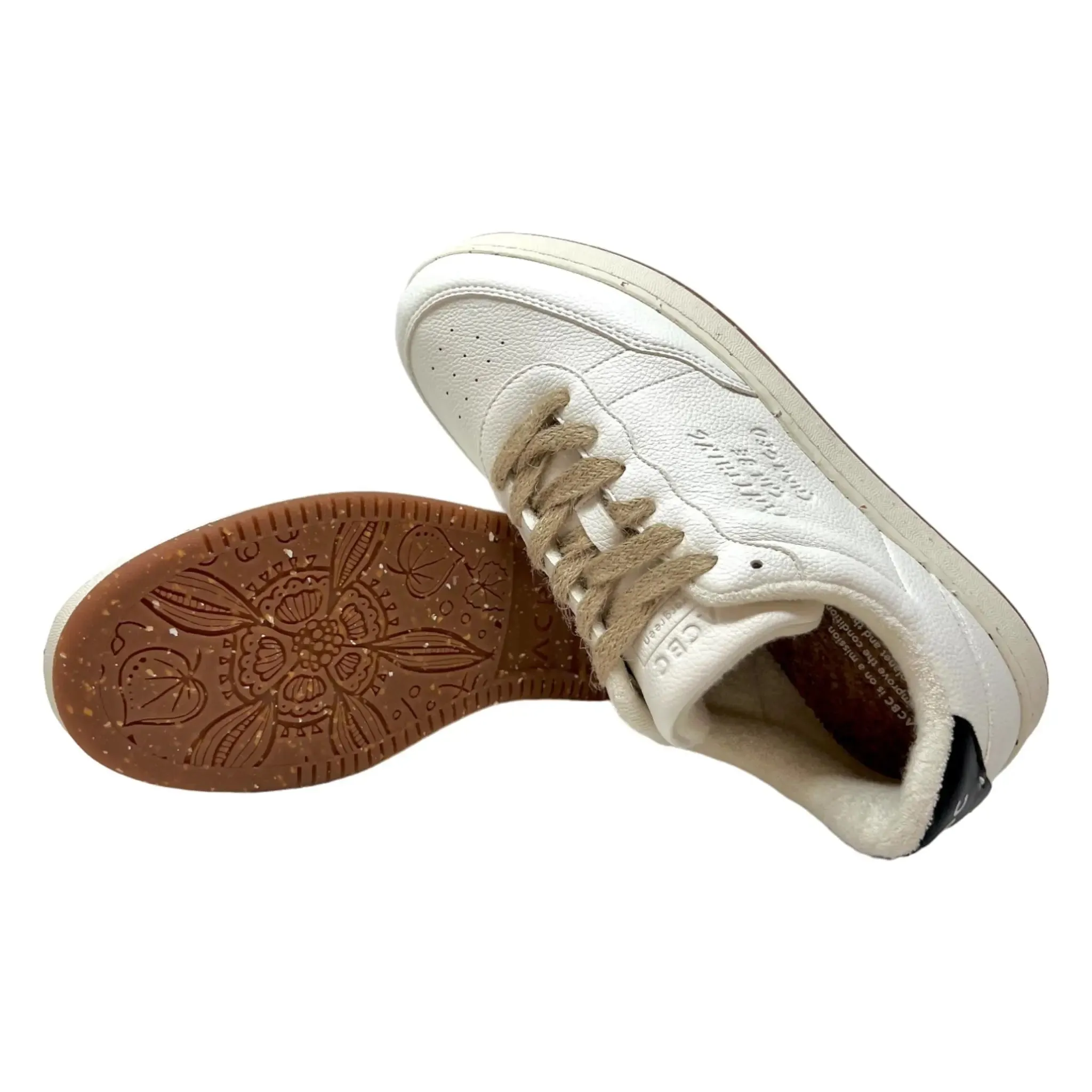 ACBC, Sneaker, Evergreen, white with black