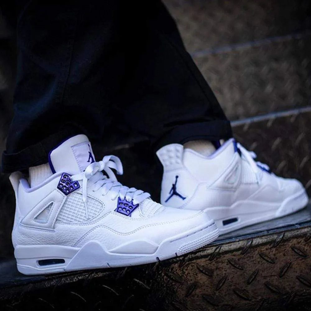 Air Jordan 4 Retro 'Purple Metallic'