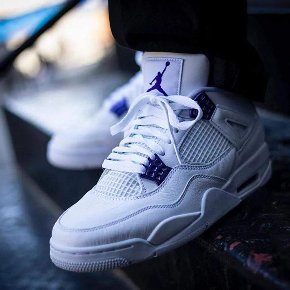Air Jordan 4 Retro 'Purple Metallic'