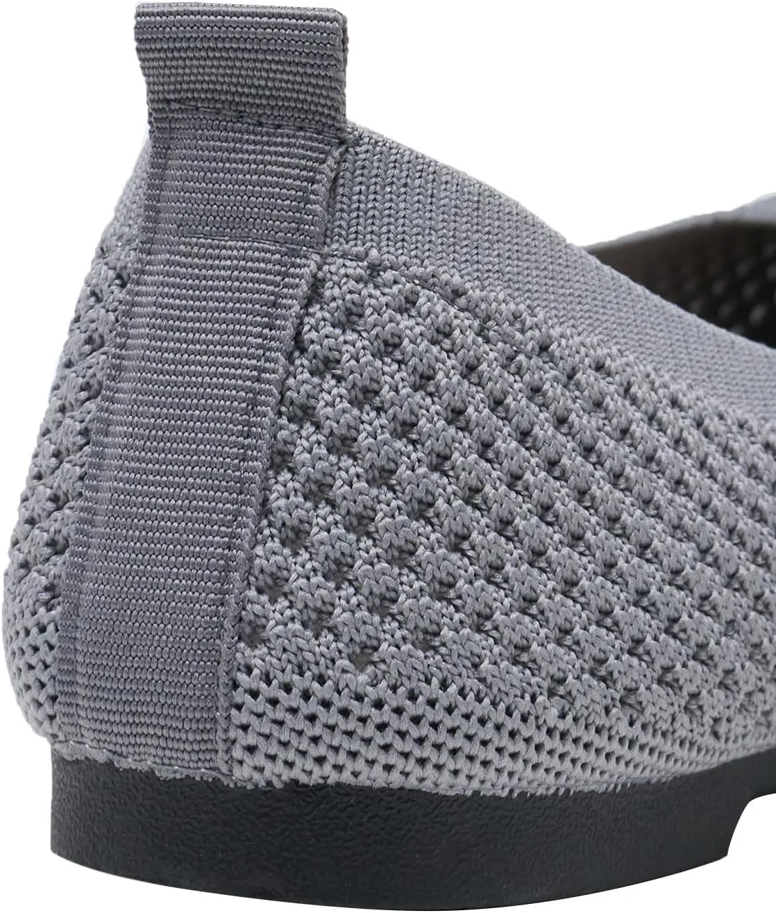 Alexis Leroy Women's Loafer Mesh-Breathable Walking Shoes Slip On Casual Elastic Knit Lightweight Dressy Ballet Shoes