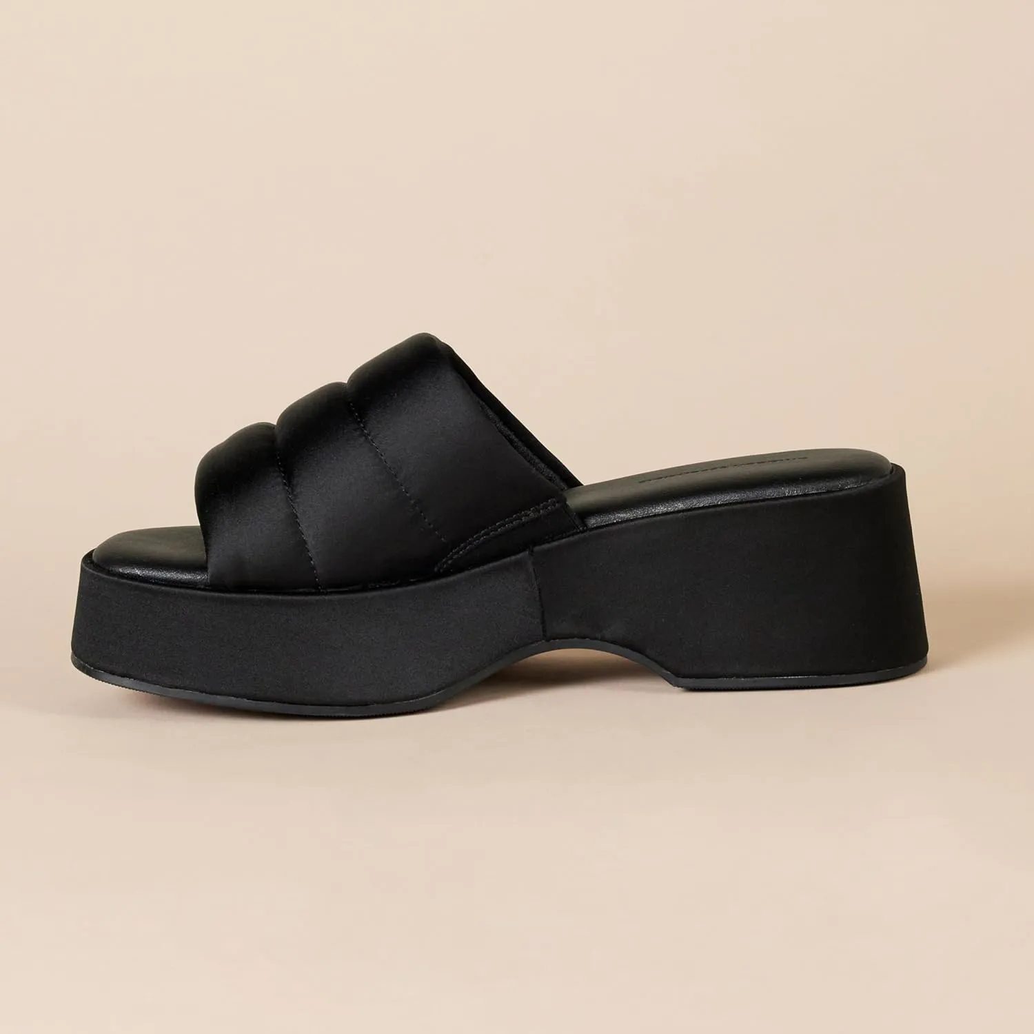 Amazon Essentials Women's Platform Slide On Sandal