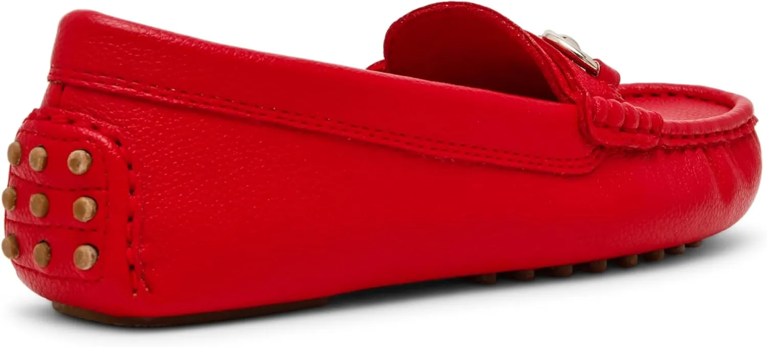 Anne Klein Womens Chrystie Faux Leather Driving Moccasins Moccasins