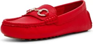 Anne Klein Womens Chrystie Faux Leather Driving Moccasins Moccasins