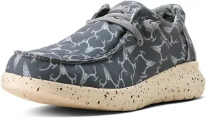 ARIAT Men's Hilo, Grey Deerskull, 9.5 Wide