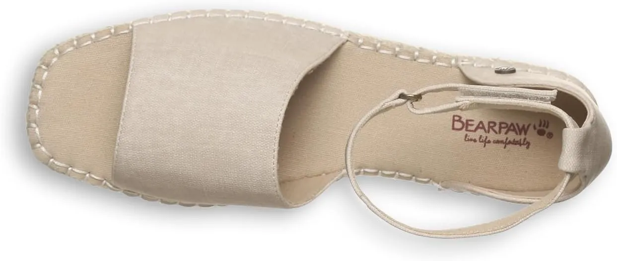 BEARPAW Women's Affogato Sandal | Women's Sandal | Women's Shoe | Comfortable & Lightweight | Multiple Colors & Sizes