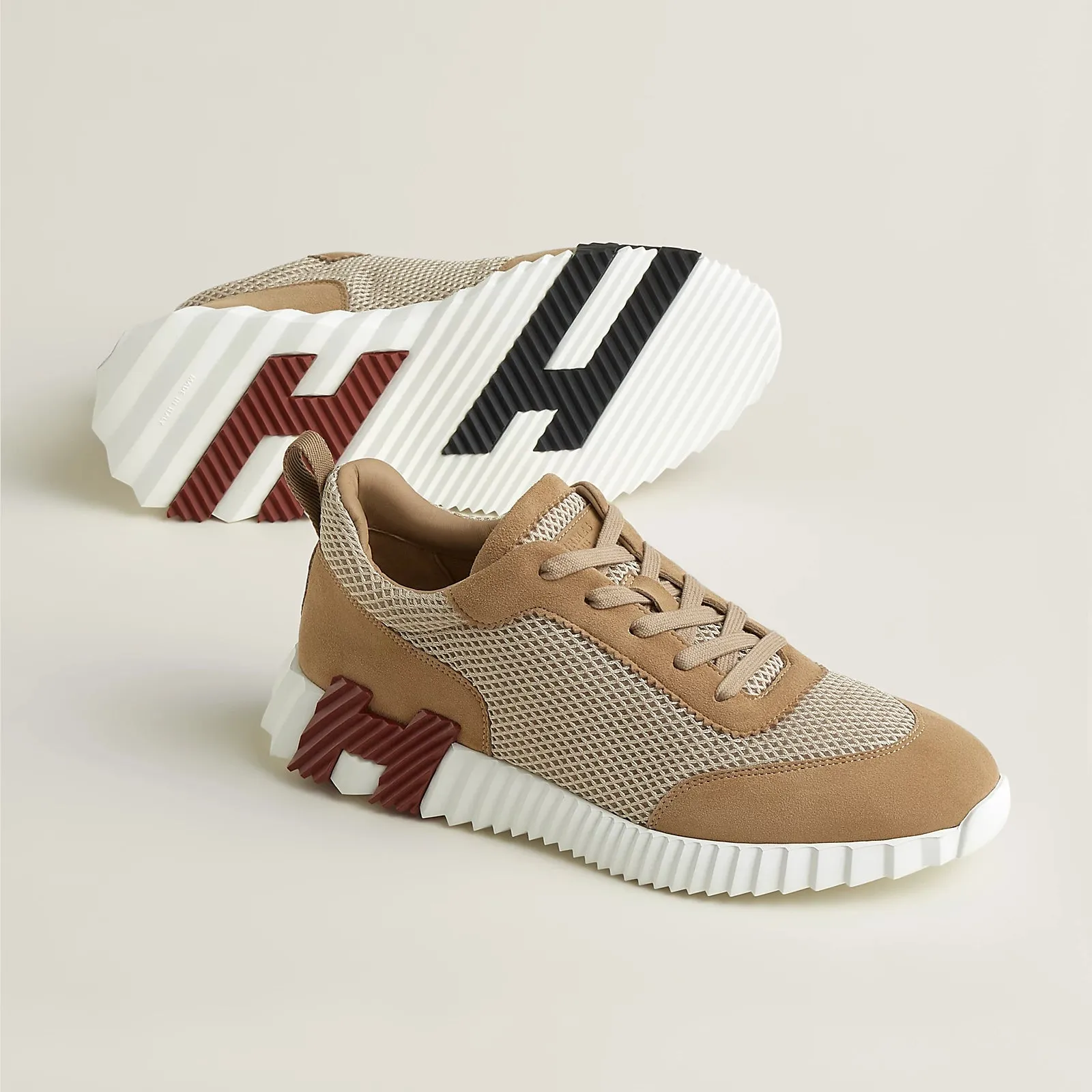 Beige Argile Bouncing sneaker