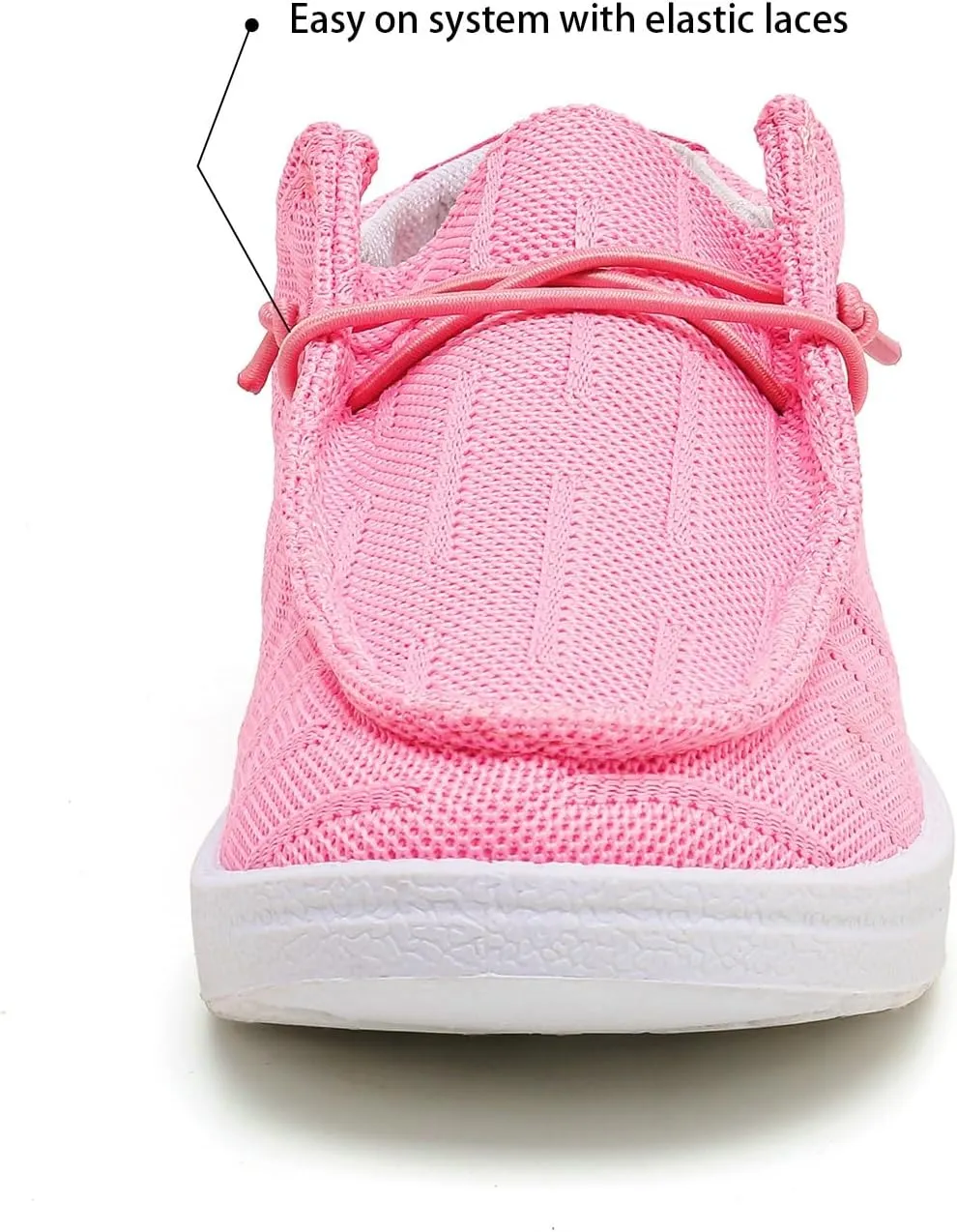 Betrue Kids Boys Girls Breathable Loafers Slip-On Casual Canvas Boat Shoes Lightweight Lace Up Loafers(Little Kid/Big Kid)