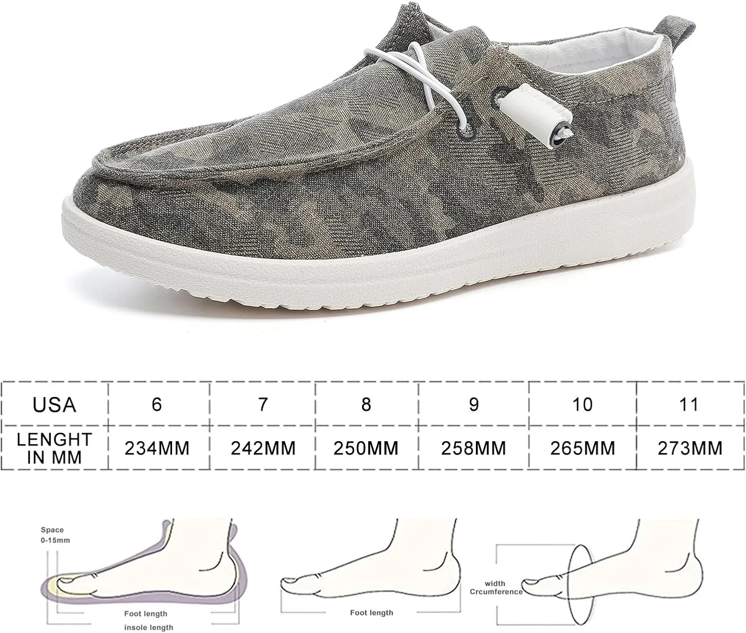 Betrue Women's Lightweight Boat Shoes, Casual Loafers, Slip On Deck Shoes, Breathable Canvas Walking Shoes