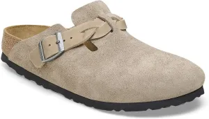 Birkenstock London Shearling Suede Leather Shoes