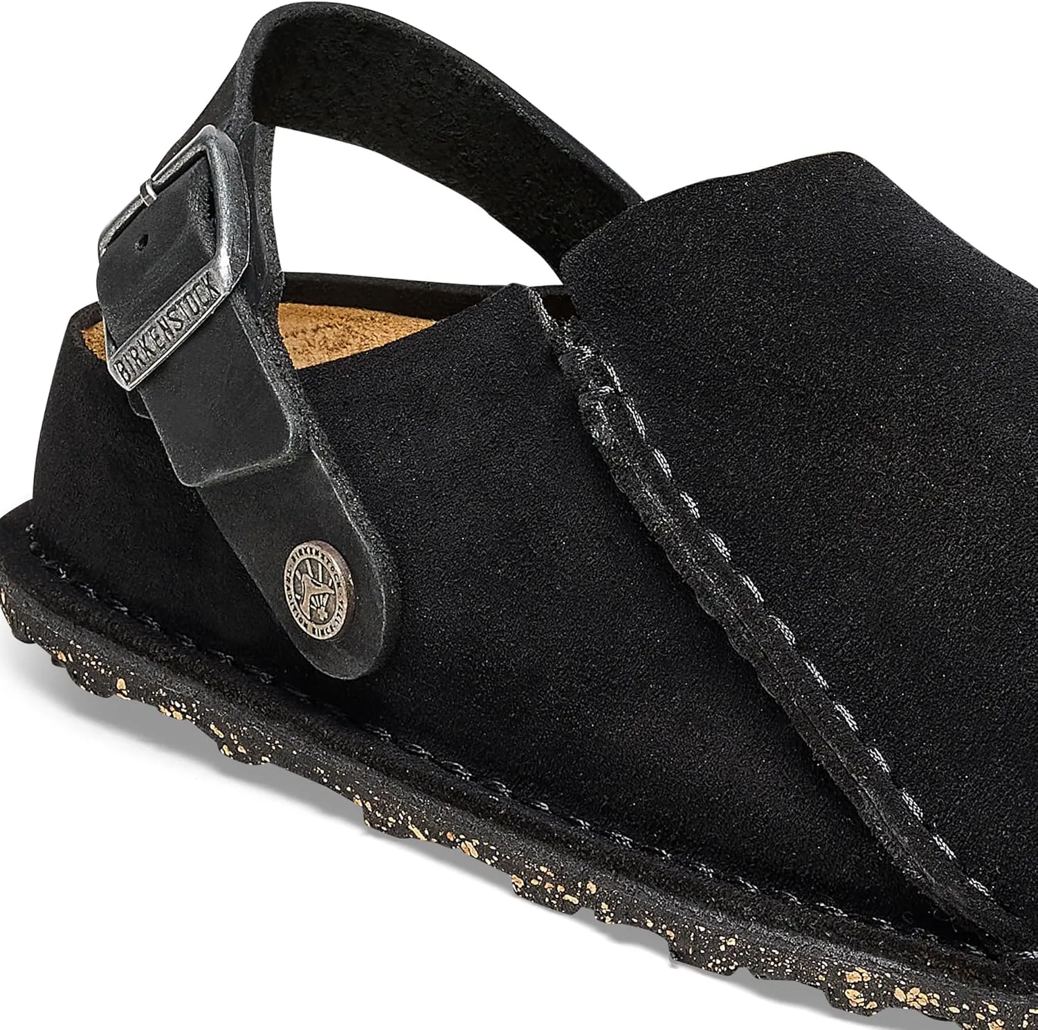 Birkenstock LUTRY Premium Suede Suede Leather Womens Clogs