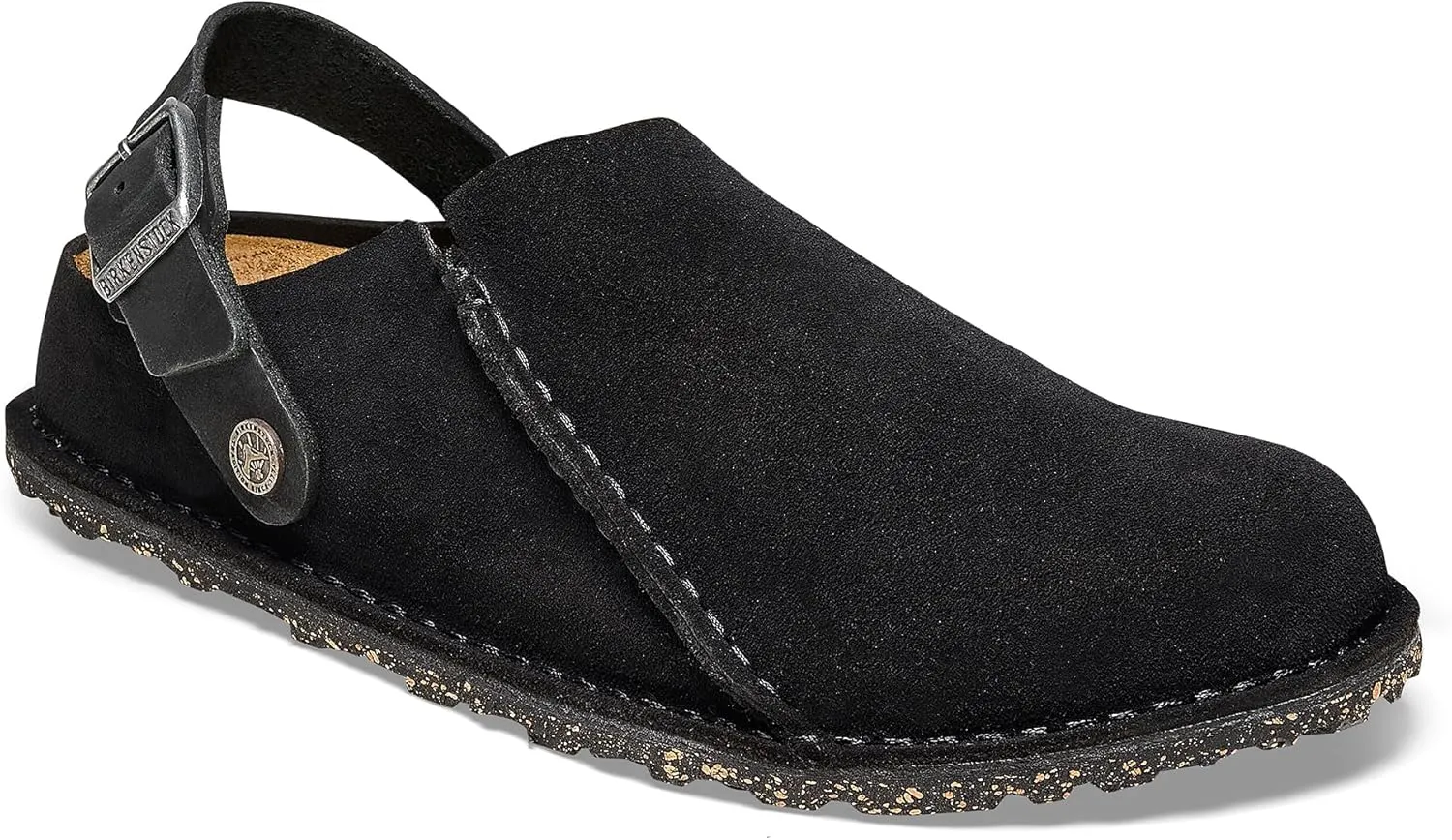Birkenstock LUTRY Premium Suede Suede Leather Womens Clogs