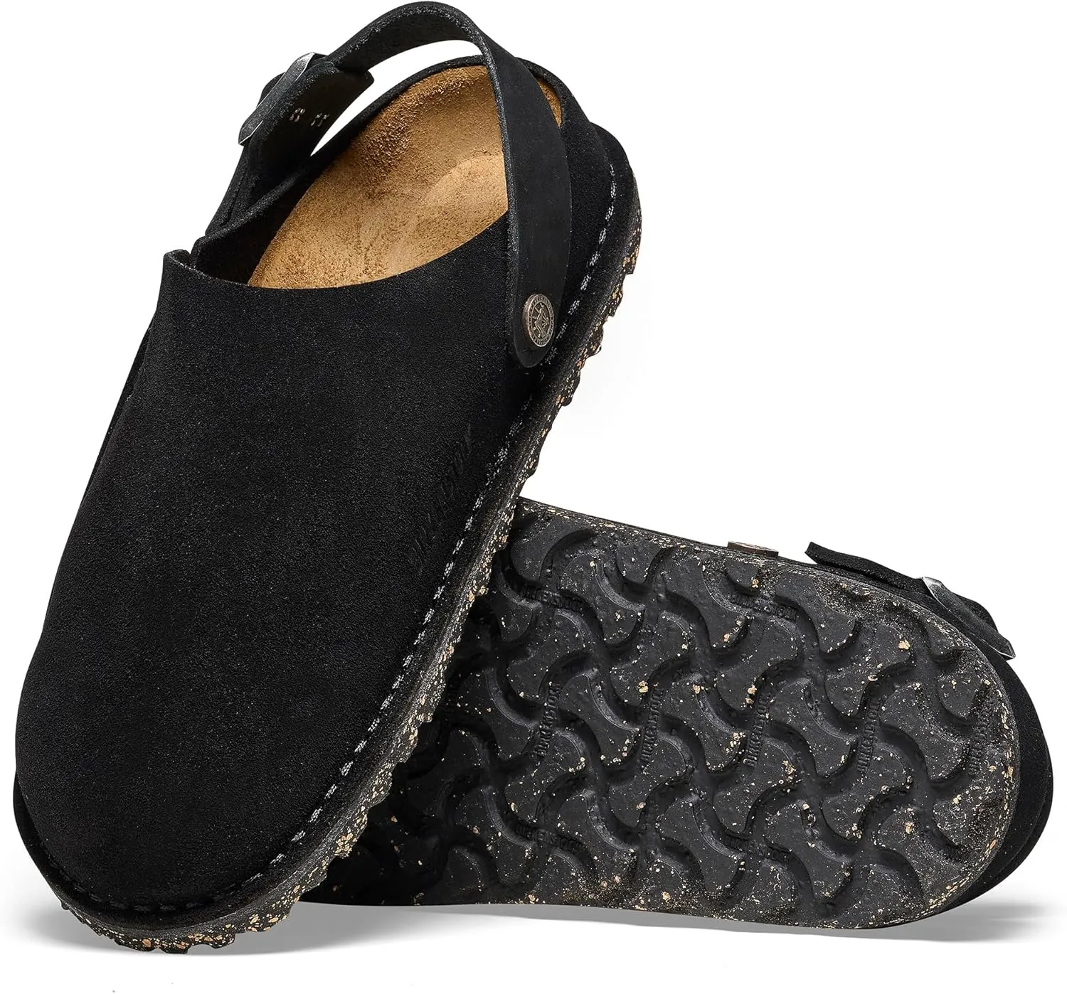 Birkenstock LUTRY Premium Suede Suede Leather Womens Clogs