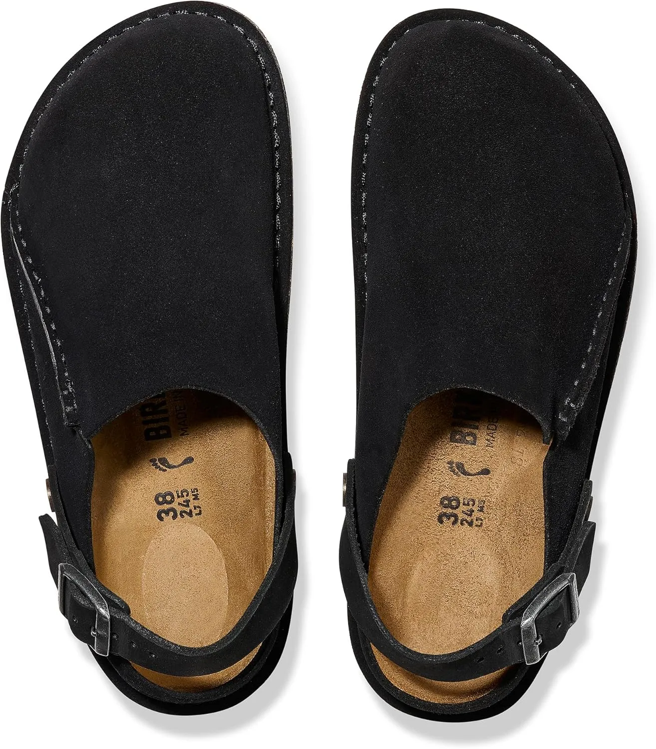 Birkenstock LUTRY Premium Suede Suede Leather Womens Clogs