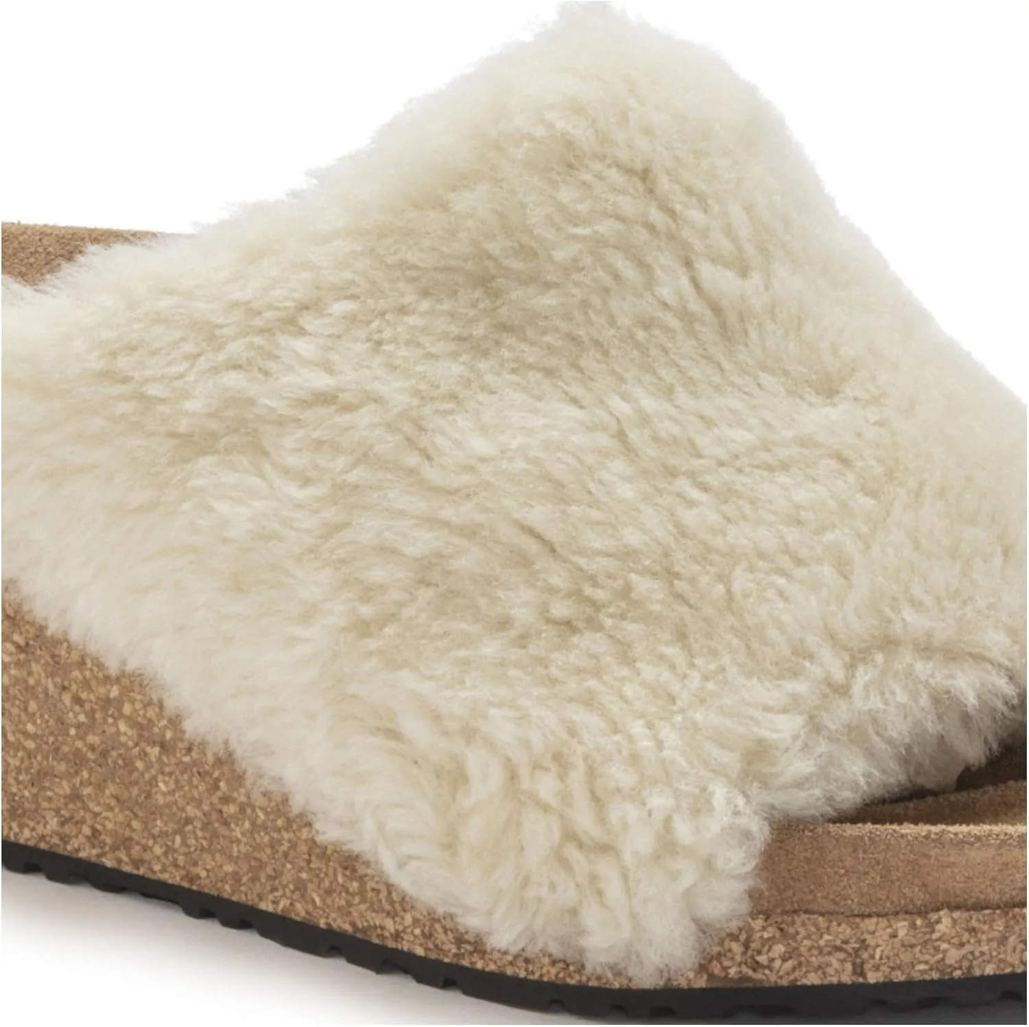 Birkenstock Papillio Namica Sherling Wedge Sandal