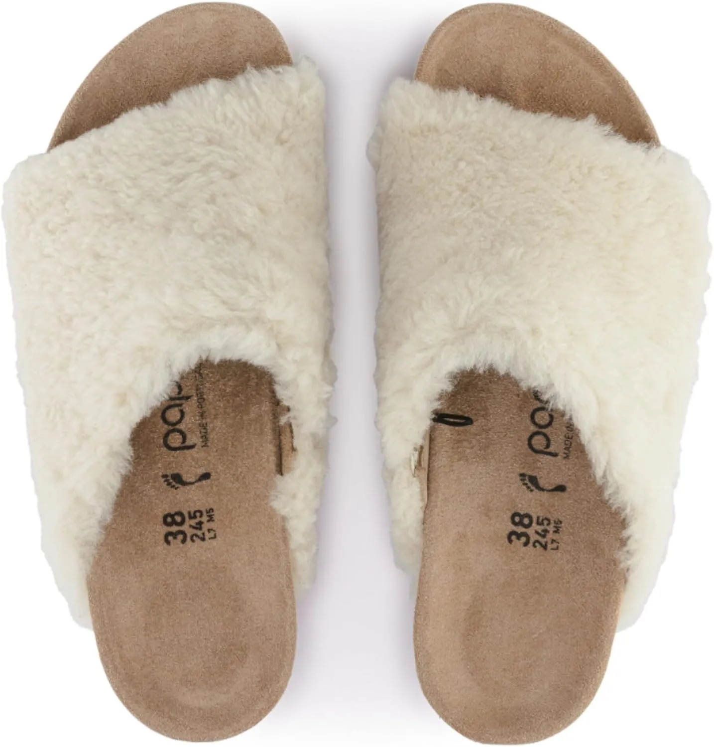 Birkenstock Papillio Namica Sherling Wedge Sandal
