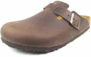 Birkenstock Unisex Boston Clog,Habana Oiled Leather,43 M EU