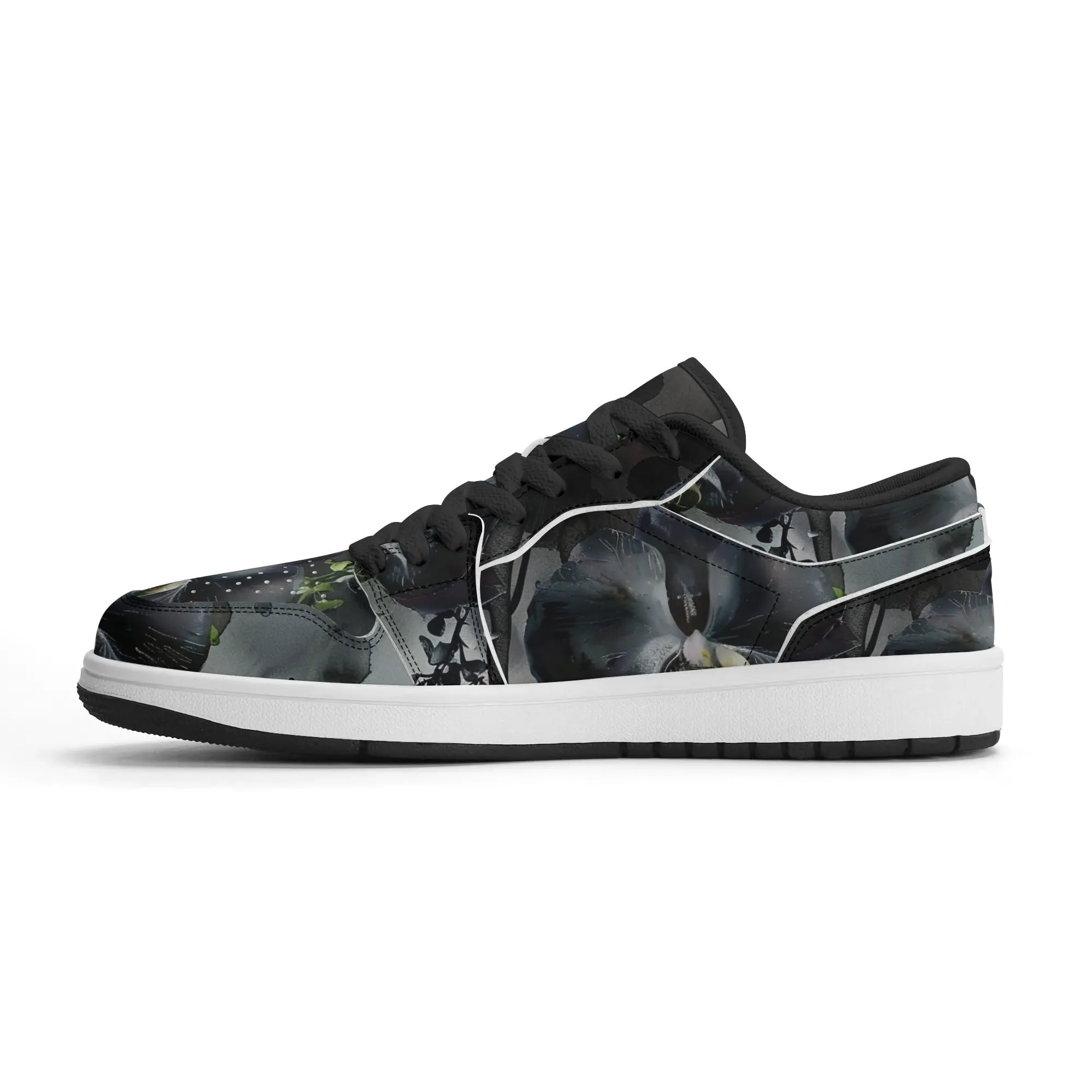 Black Garden Low Top Leder Sneaker für Herren