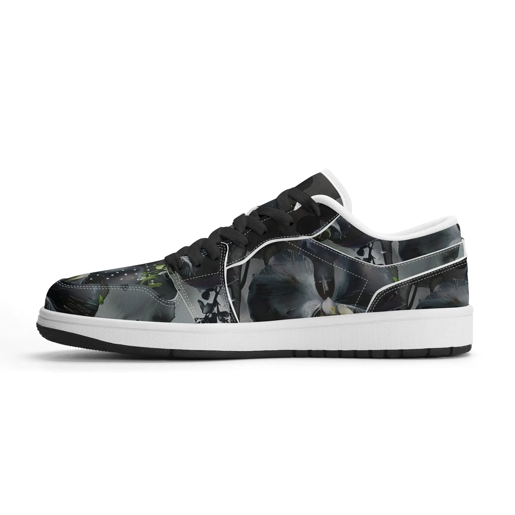 Black Garden Low Top Leder Sneaker für Herren