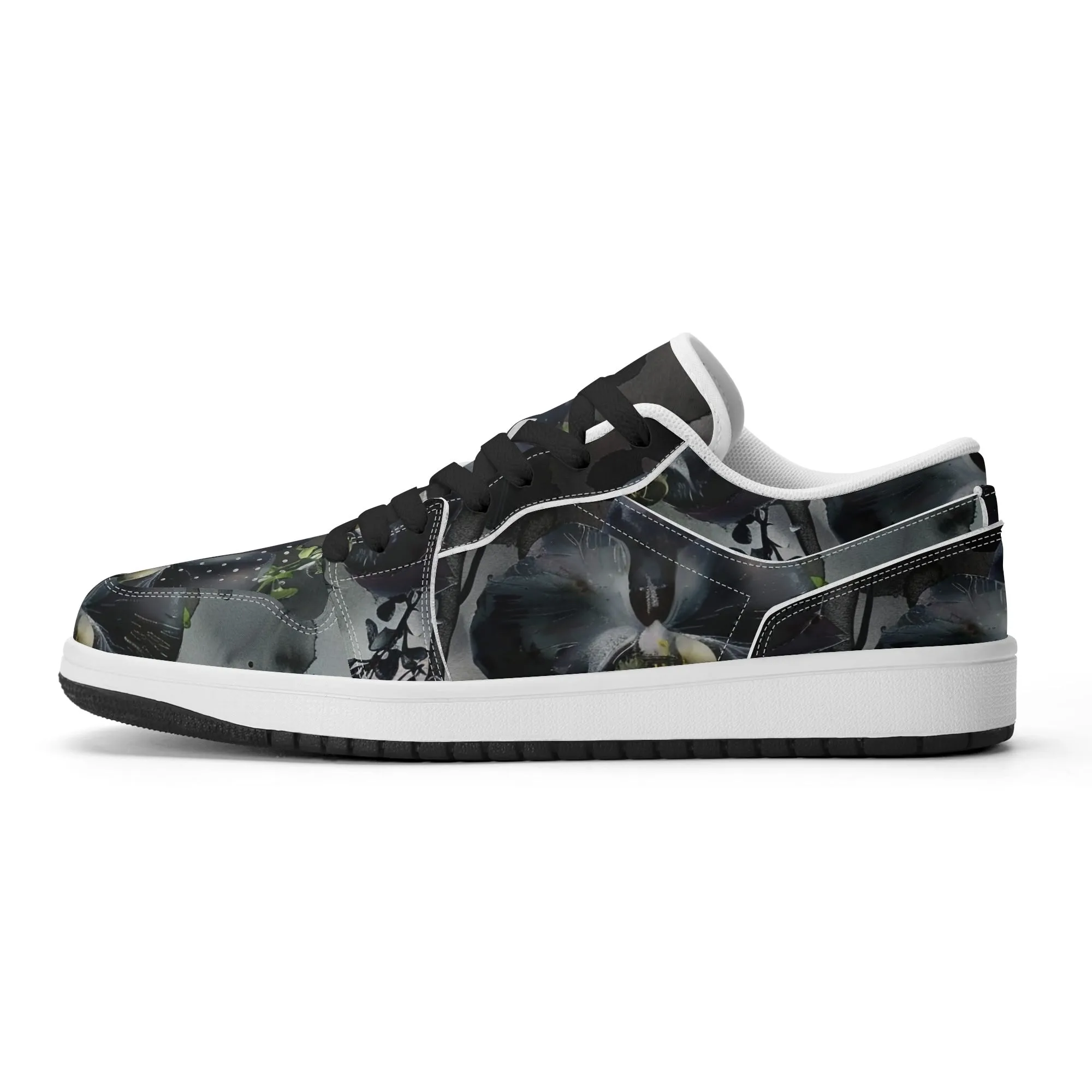 Black Garden Low Top Leder Sneaker für Herren