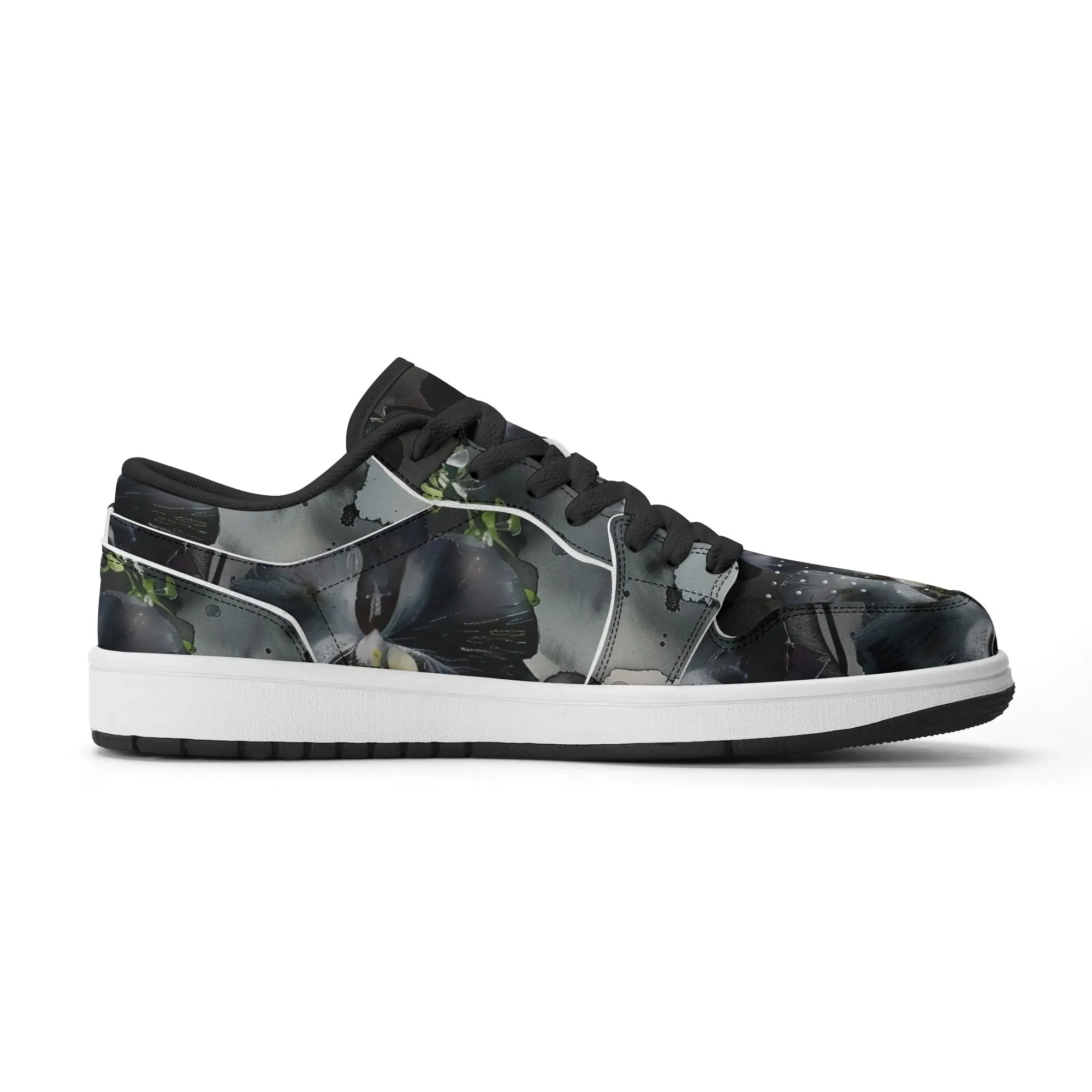 Black Garden Low Top Leder Sneaker für Herren