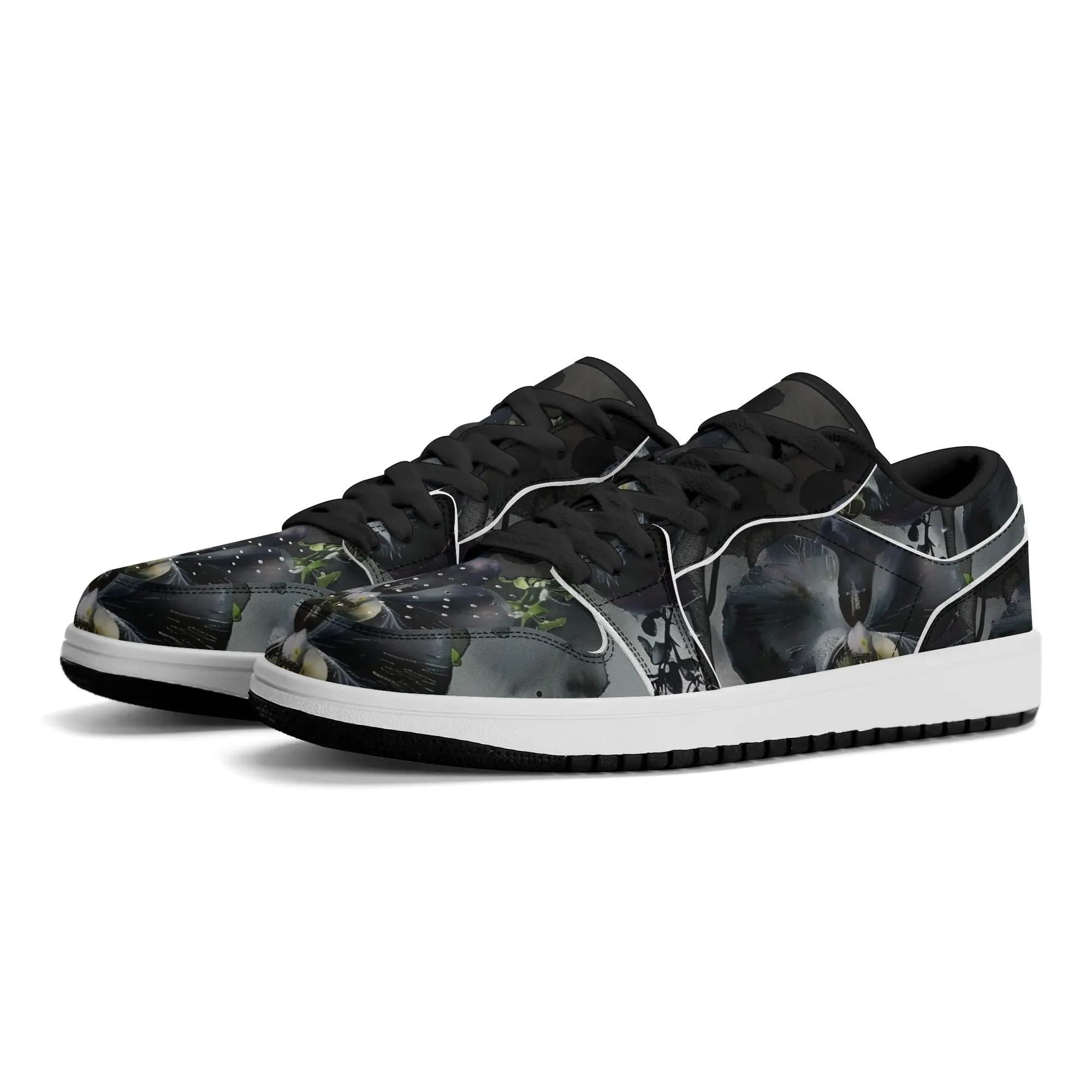 Black Garden Low Top Leder Sneaker für Herren