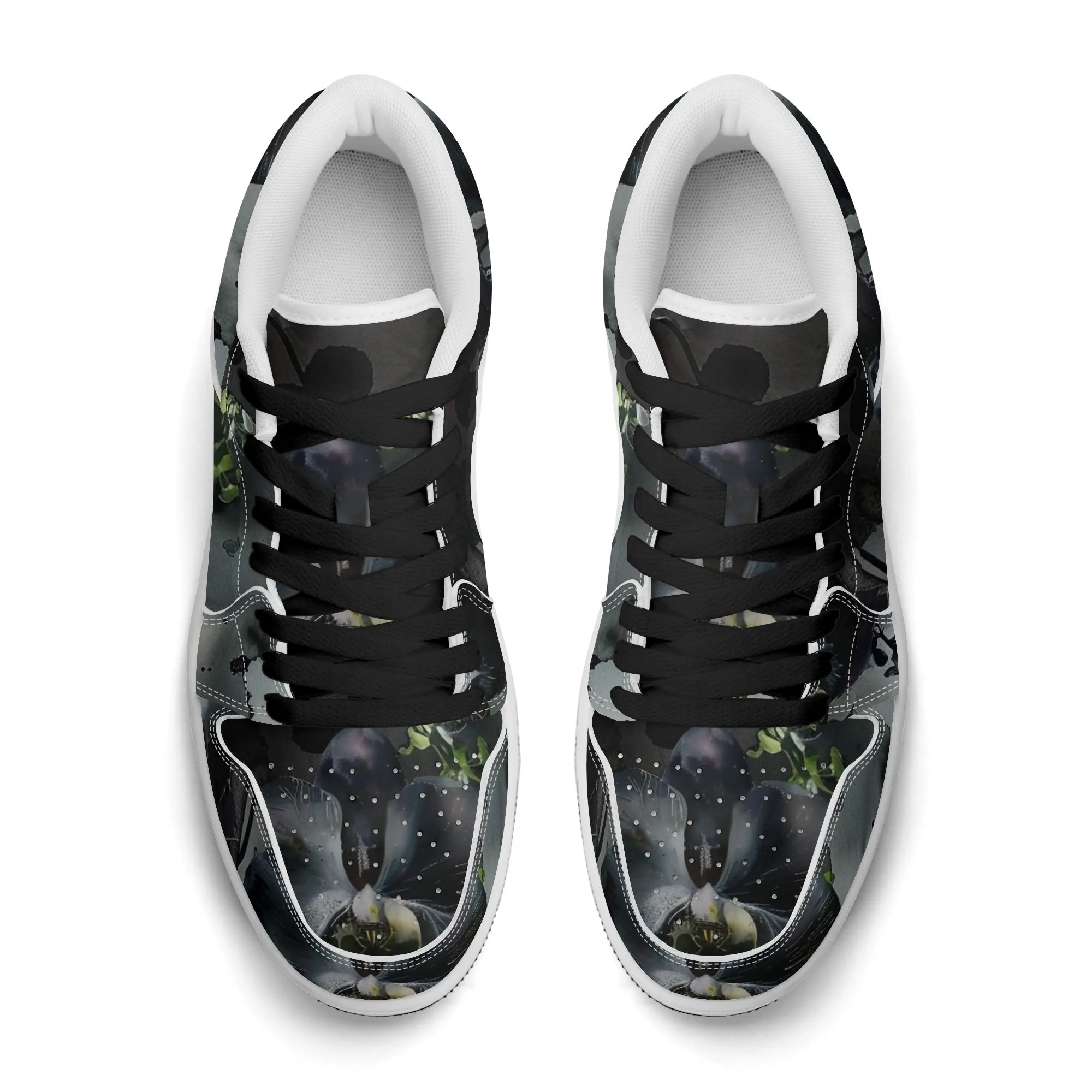 Black Garden Low Top Leder Sneaker für Herren