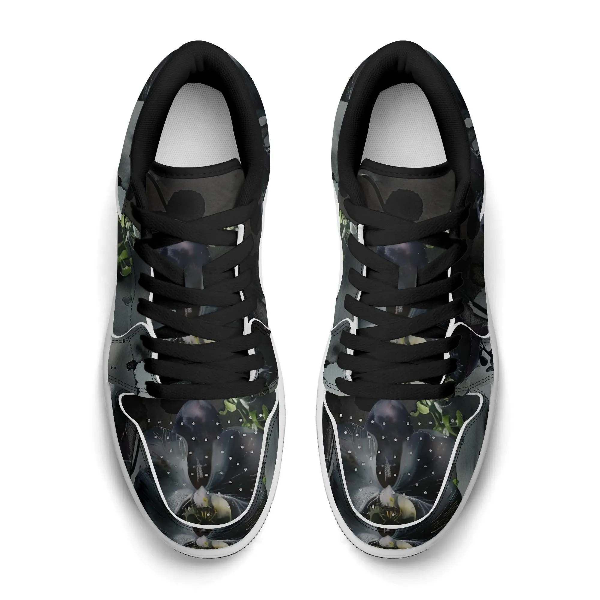 Black Garden Low Top Leder Sneaker für Herren