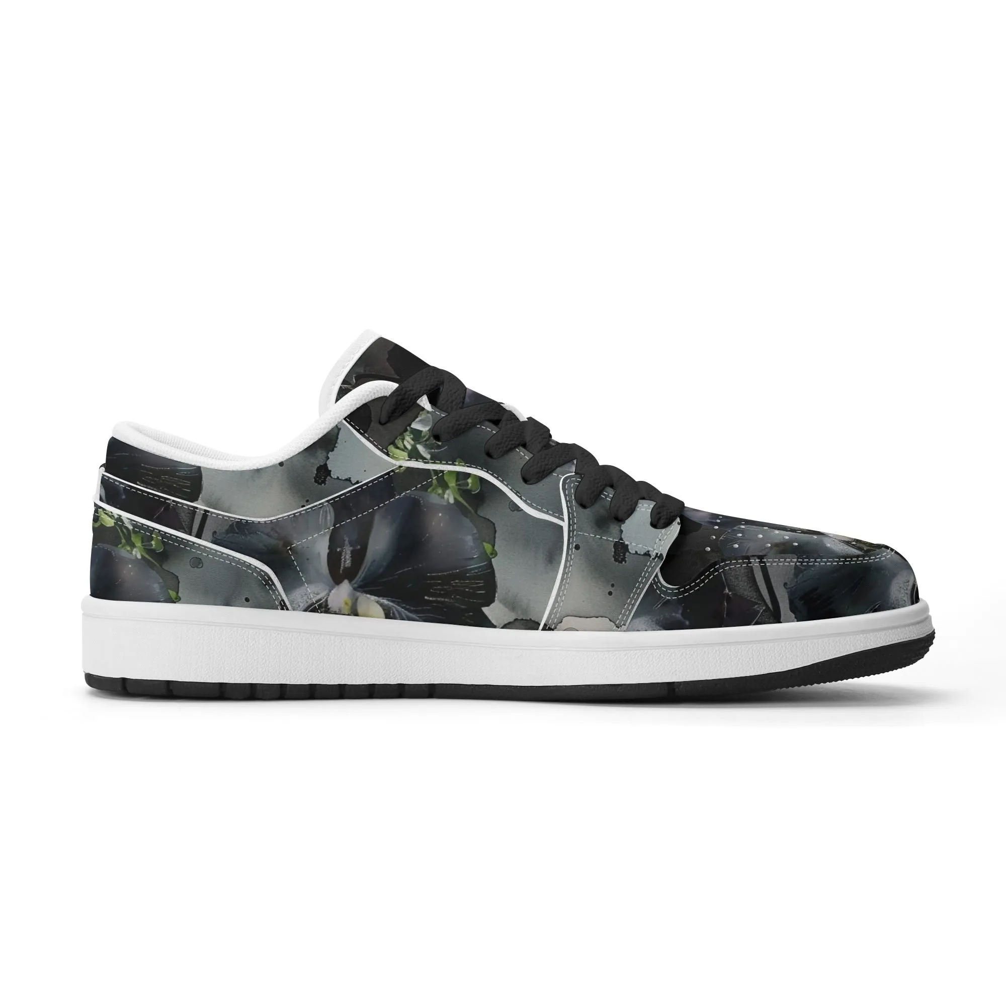Black Garden Low Top Leder Sneaker für Herren