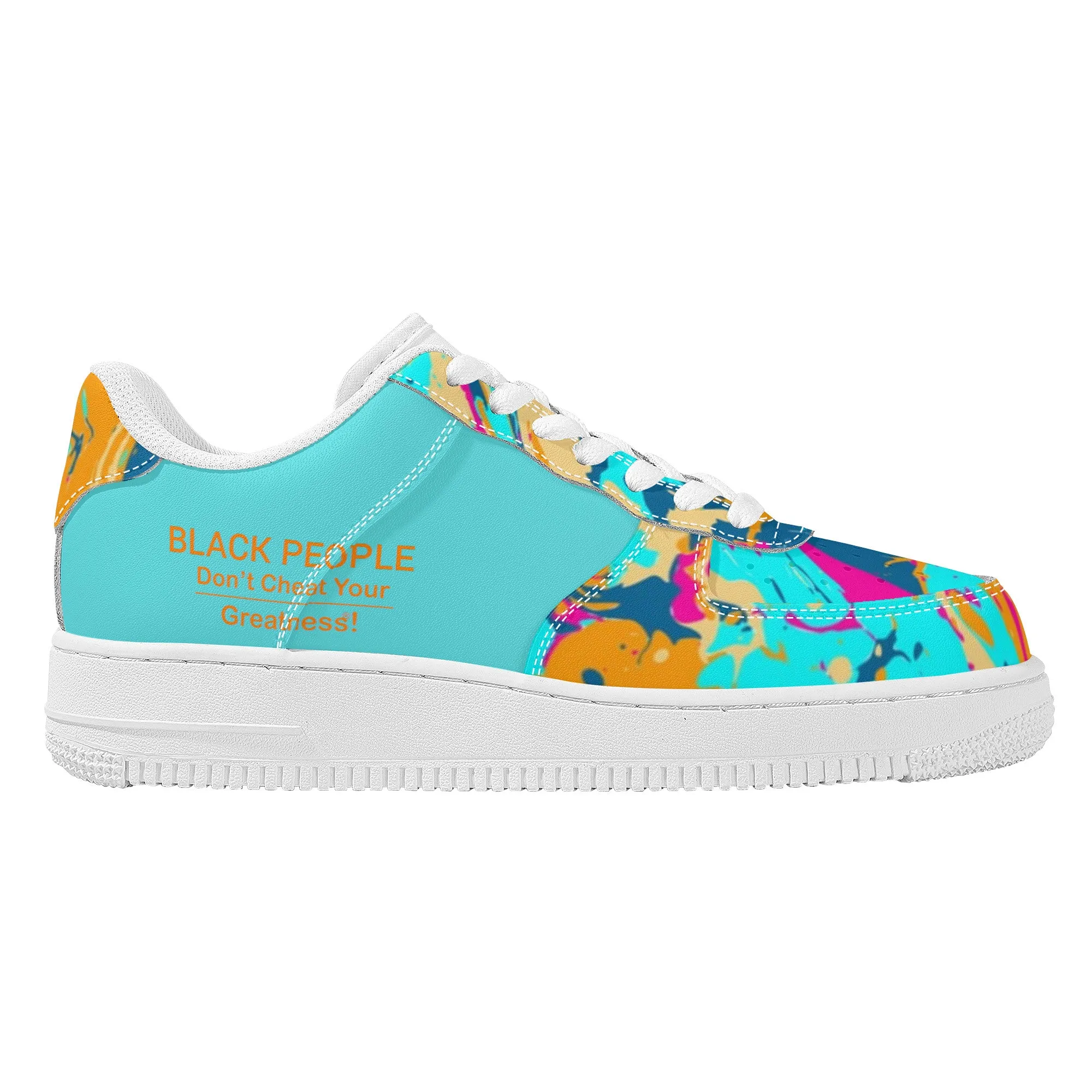Black People Unisex Sneaker