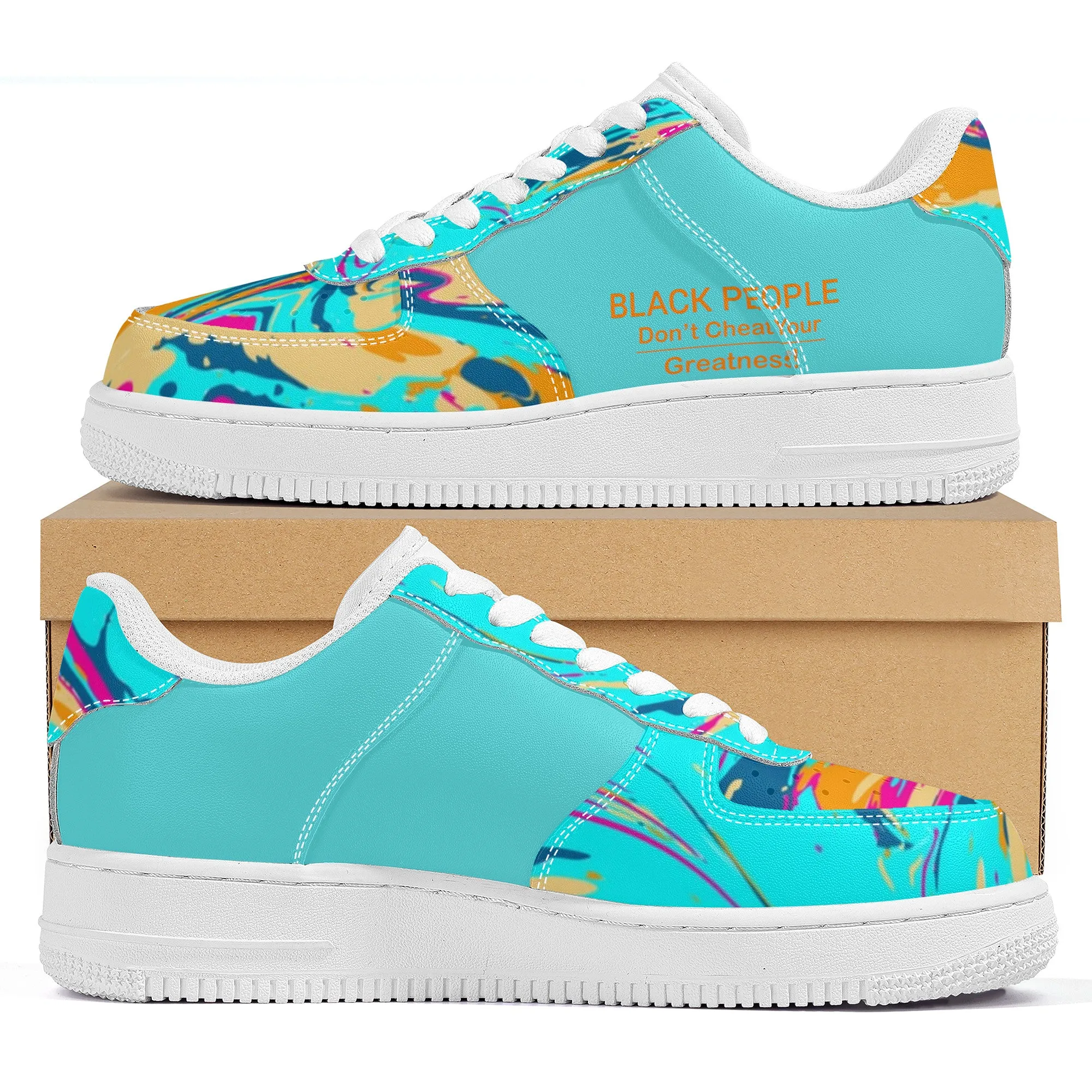 Black People Unisex Sneaker
