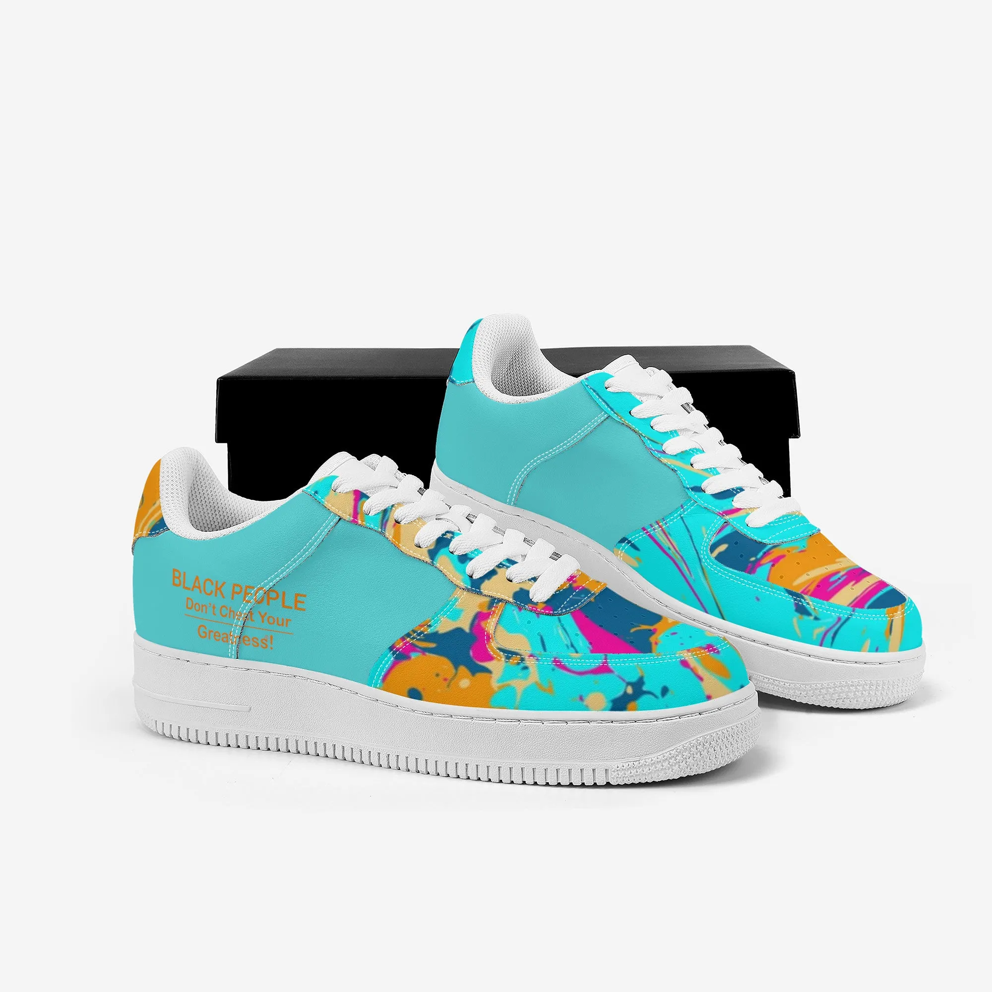Black People Unisex Sneaker