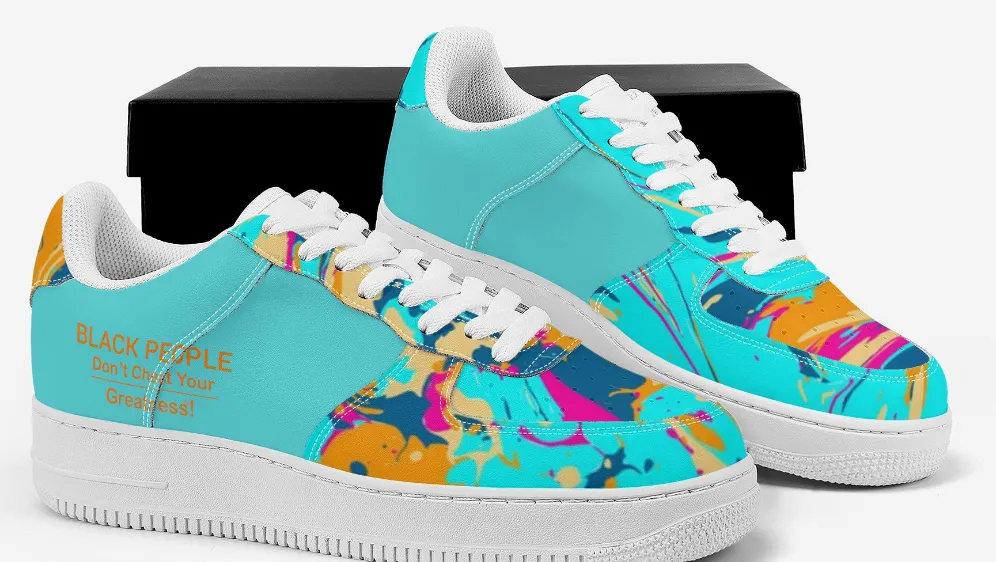 Black People Unisex Sneaker