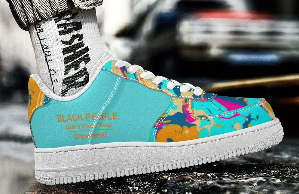 Black People Unisex Sneaker