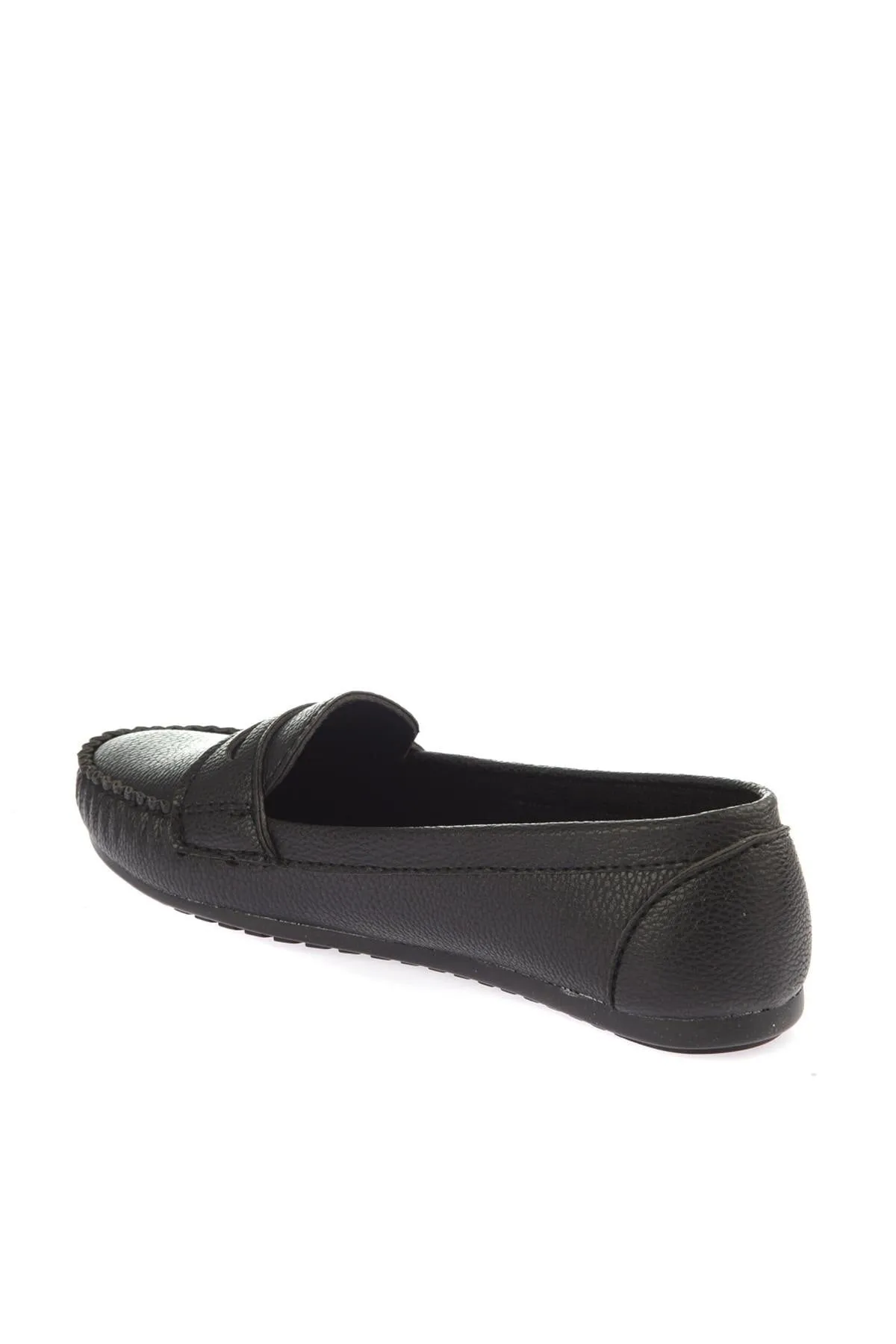 Black Women Loafer Shoes