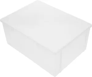 Box Transparent Stackable Shoe Storage Box Sneaker Organizer for Home Dustproof Moisture Design Space Saving for Neat Closet Organization