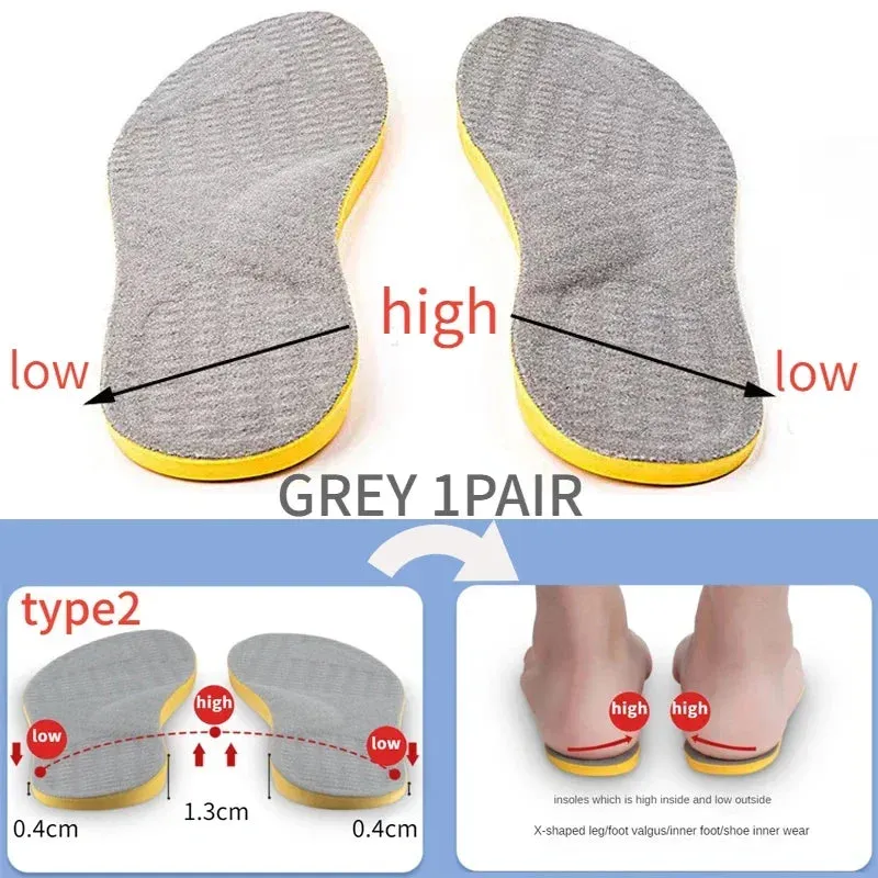 Breathable Orthotic PU Shoe Inserts Soft Shoe Pad