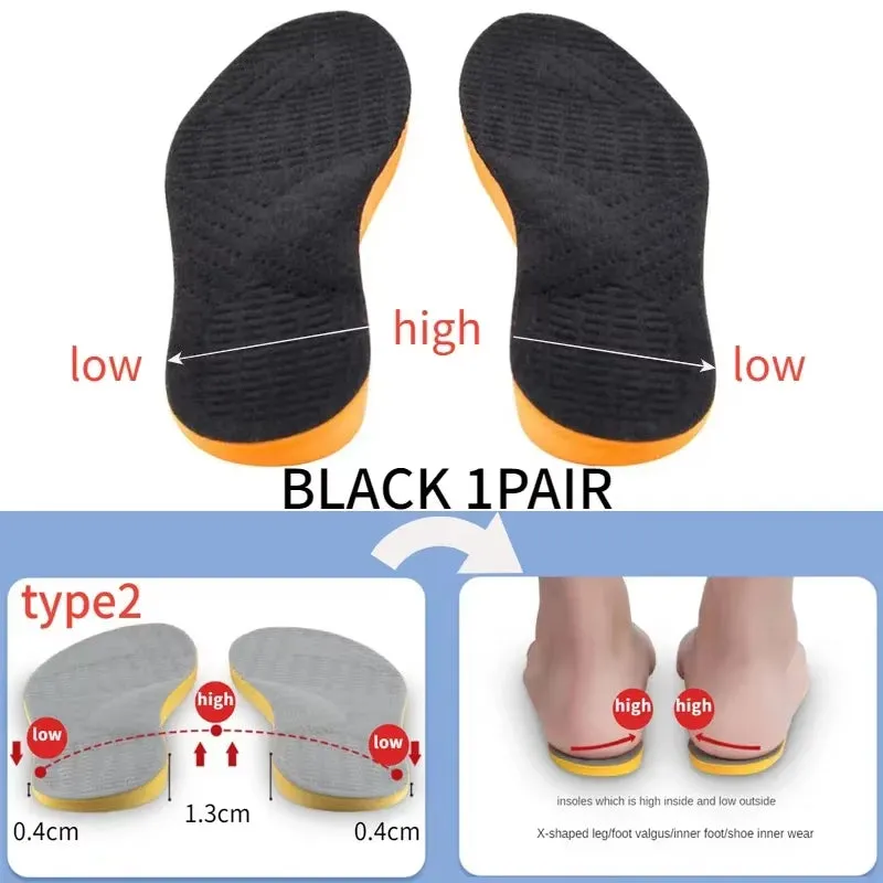 Breathable Orthotic PU Shoe Inserts Soft Shoe Pad