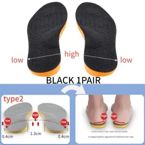 Breathable Orthotic PU Shoe Inserts Soft Shoe Pad