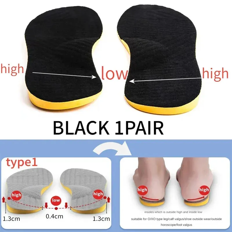 Breathable Orthotic PU Shoe Inserts Soft Shoe Pad