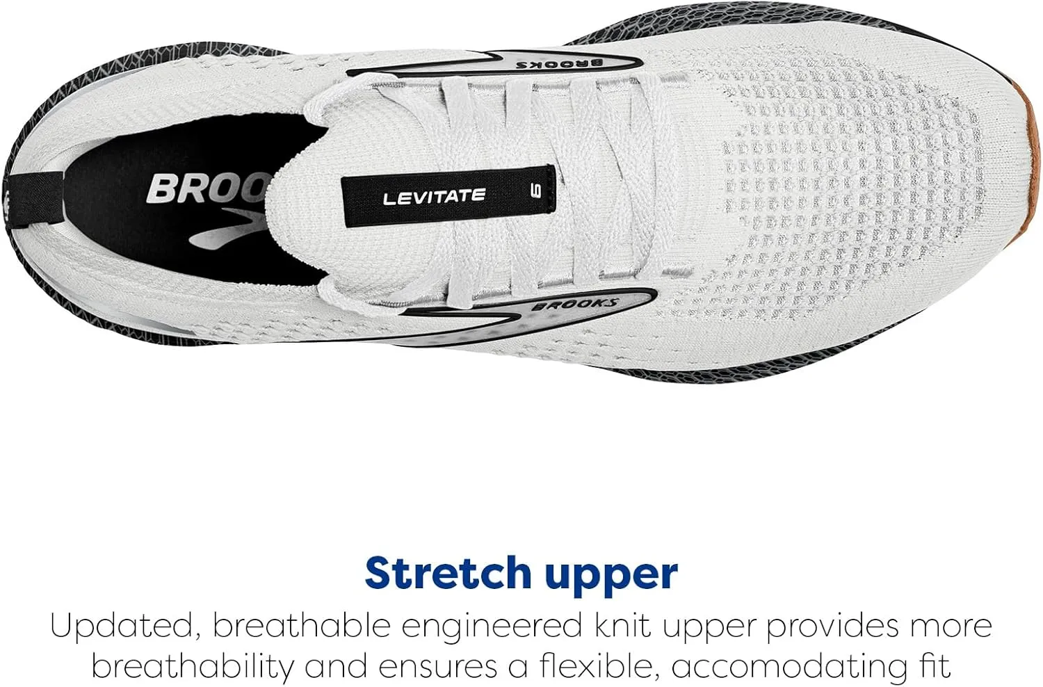 Brooks Men’s Levitate Stealthfit 6 Neutral Running Shoe