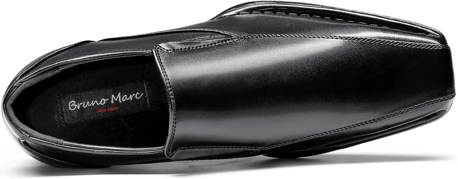 Bruno Marc Men's Giorgio Leather Lined Dress Loafers Shoes