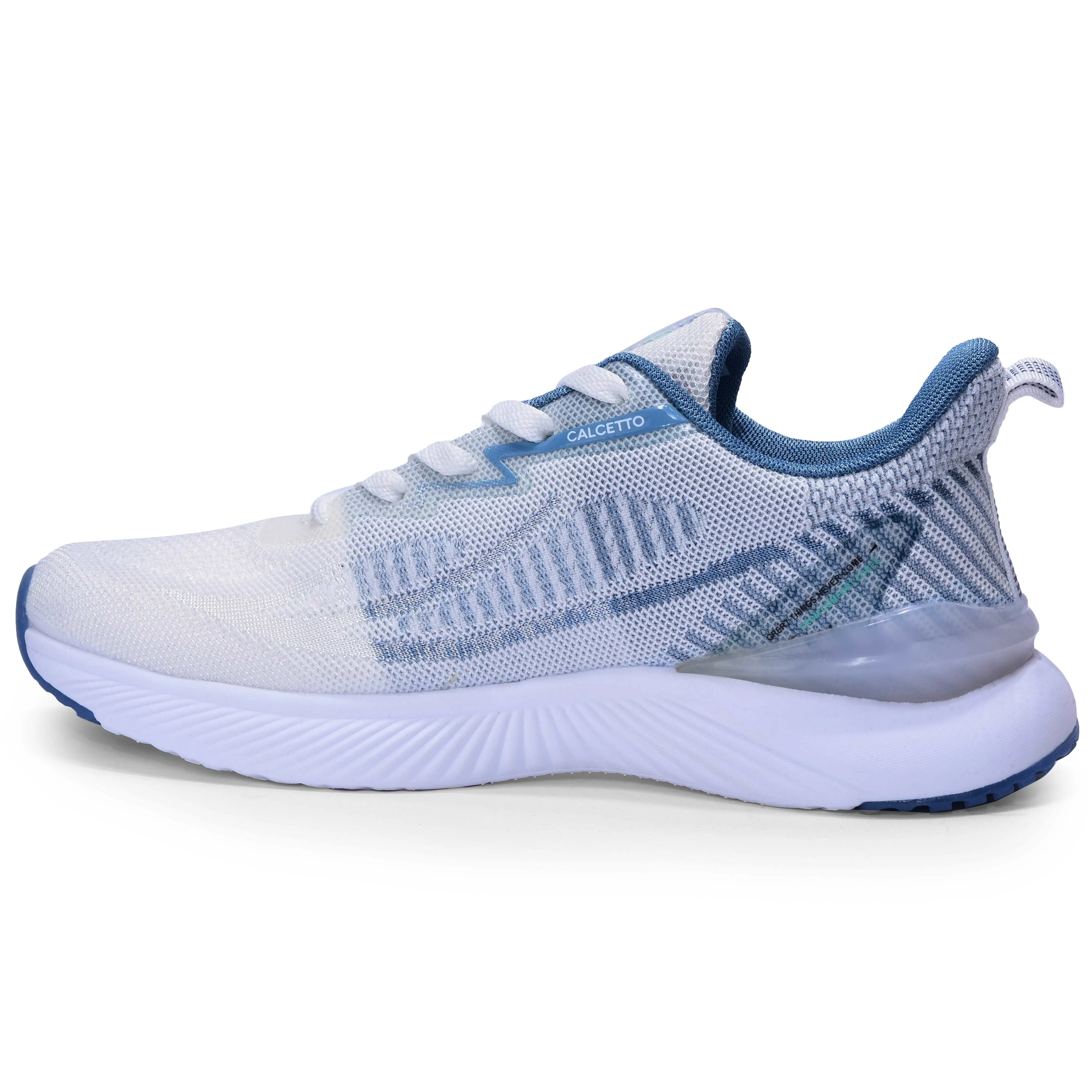 Calcetto Lightweight Casual Men'S Running Sports Shoes CLT-0987 White Blue