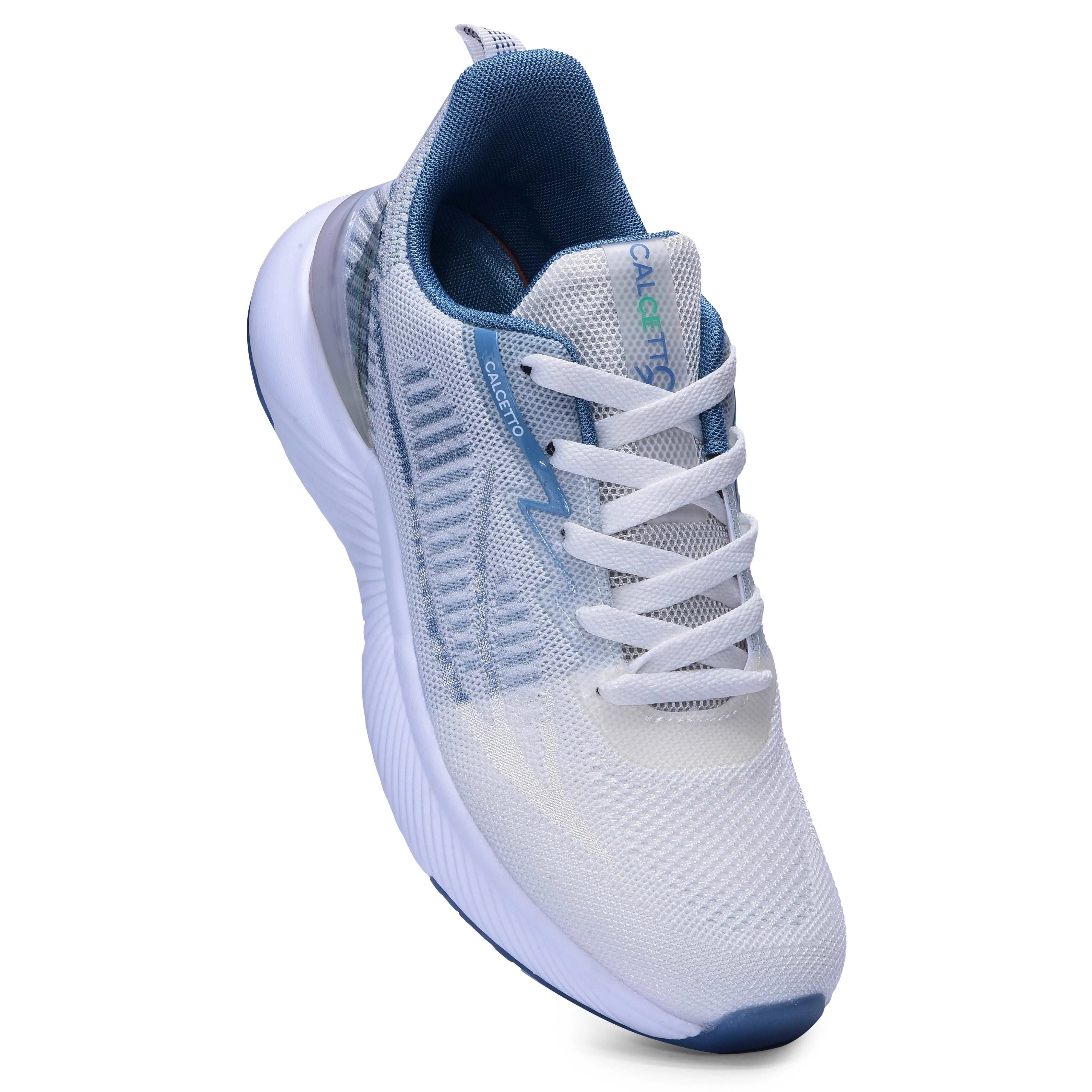 Calcetto Lightweight Casual Men'S Running Sports Shoes CLT-0987 White Blue