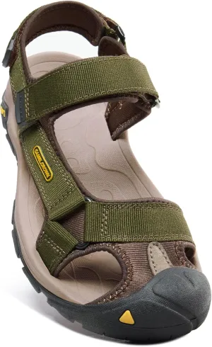 CAMEL CROWN Men's Waterproof Hiking Sandals Closed Toe Water Sandals Athletic Sport Sandals for Summer Outdoor Beach Wading Boat