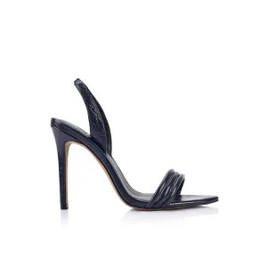Camille Sandal Midnight Leather