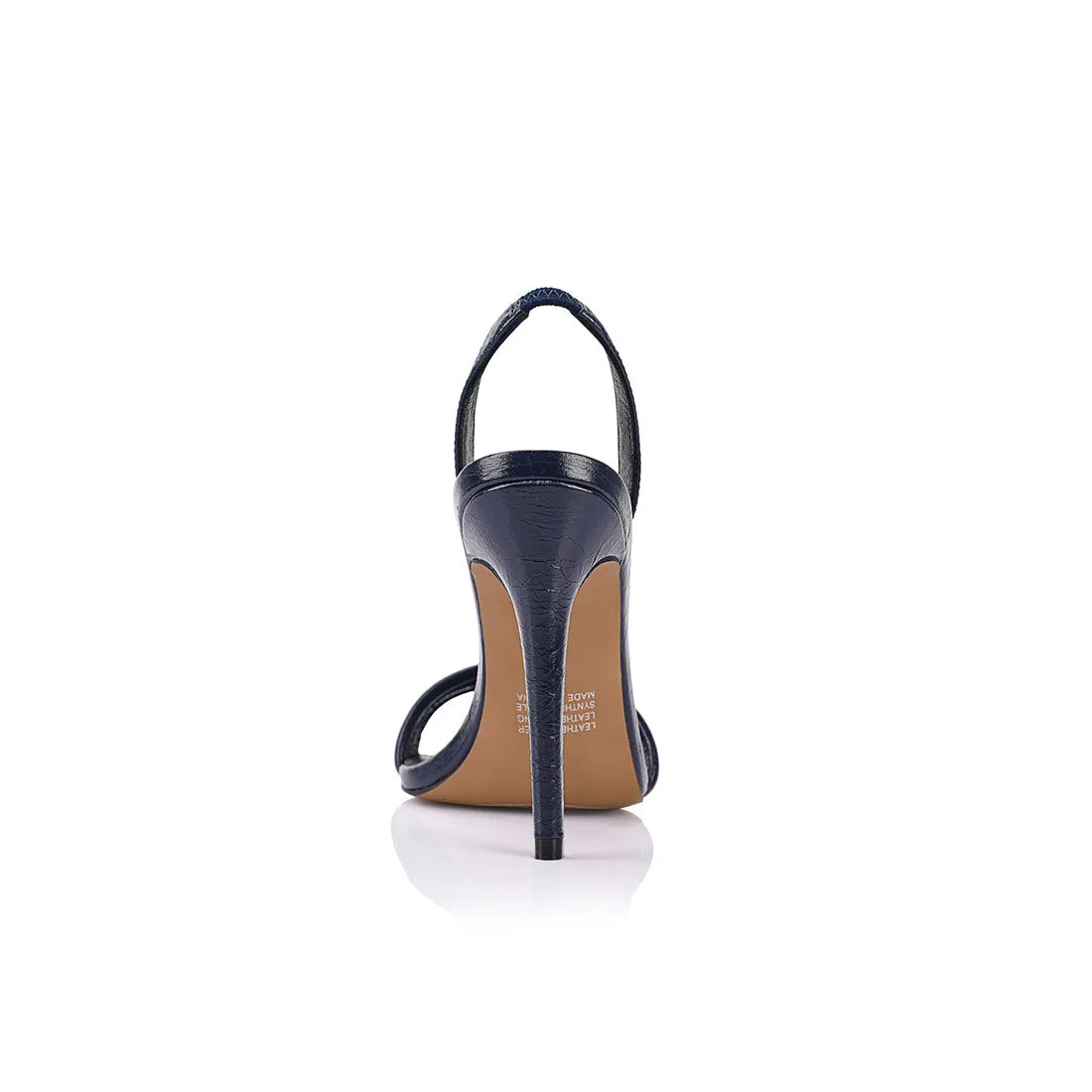Camille Sandal Midnight Leather