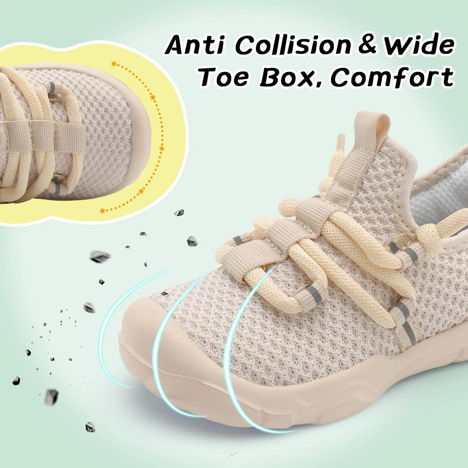 Centipede Demon Toddler Shoes Boys Girls Barefoot Shoes Kids Breathable Walking Running Shoe Slip on Sneakers Lightweight Outdoor Athletic Tennis Shoe